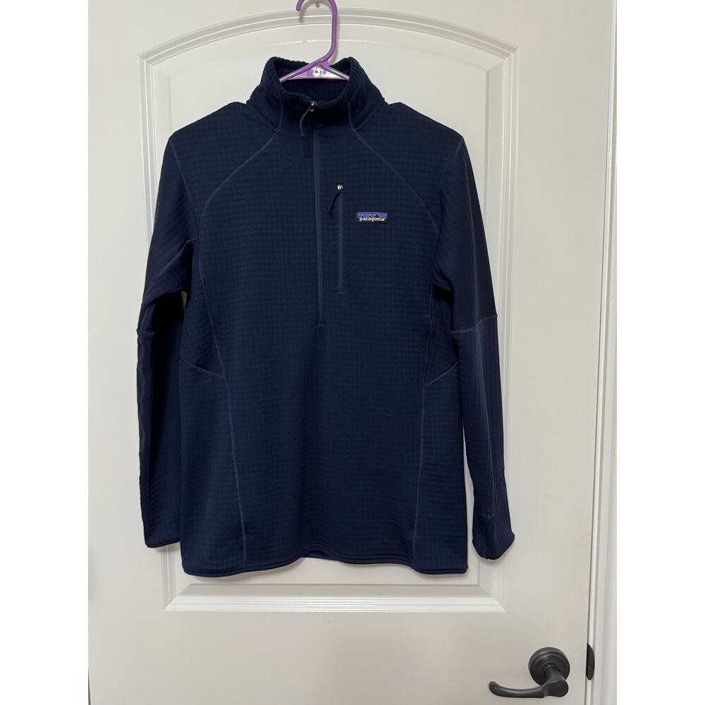 Patagonia R1 Mid-Layer Pullover Fleece Navy Women's Size M